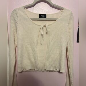 Pink dot beige cover up